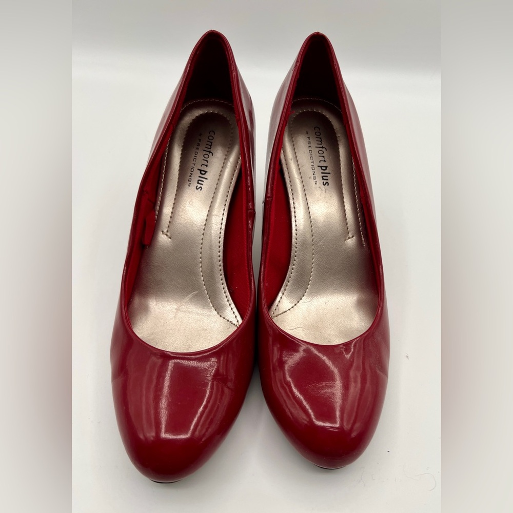 Comfort Plus by Predictions | Women's Bold Red Heels | Size 7.5